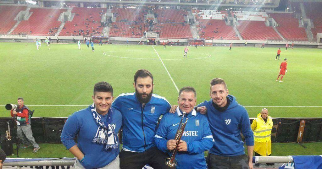 Οπαδοί Αιολικού στο Γ. Καραϊσκάκης